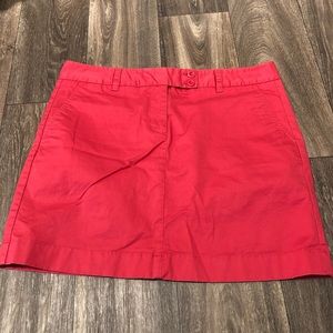 Vineyard Vines red skirt